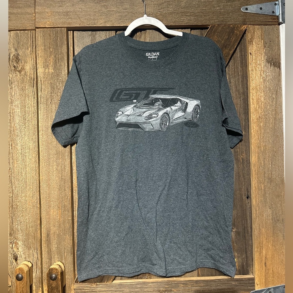 FORD Performance T Shirt ~ FORD GT Raptor Shelby GT350 RS ST~ Gildan Grey L